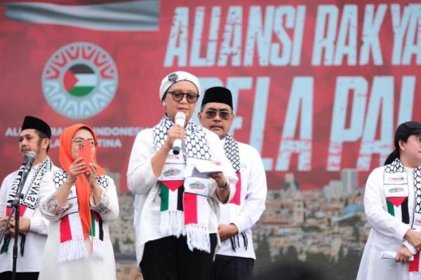 Menlu Tegaskan Indonesia Terus Cari Cara untuk Salurkan Bantuan ke Palestina