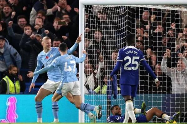 Liga Inggris: Chelsea Imbang Lawan Manchester City, Skor Akhir 4-4