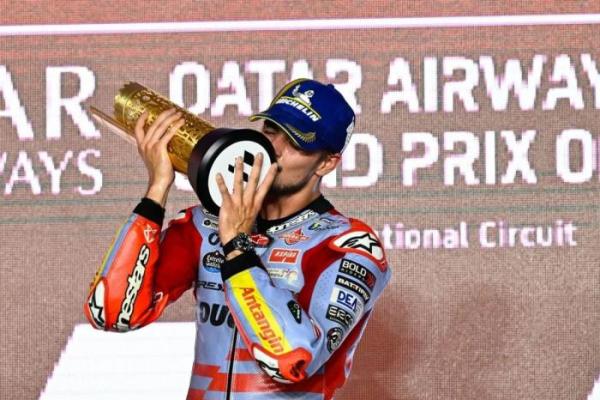 Hasil MotoGP Qatar 2023: Fabio Di Giannantonio Cetak Sejarah Rebut Kemenangan Perdana