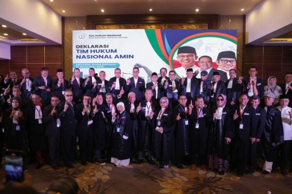 Tim Hukum Nasional AMIN Resmi Dideklarasikan, Siap Kawal Pilpres 2024