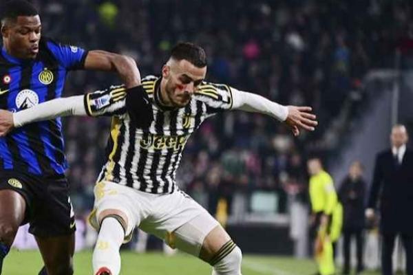 Derby D`Italia Sengit, Juventus Imbang 1-1 Lawan Inter Milan