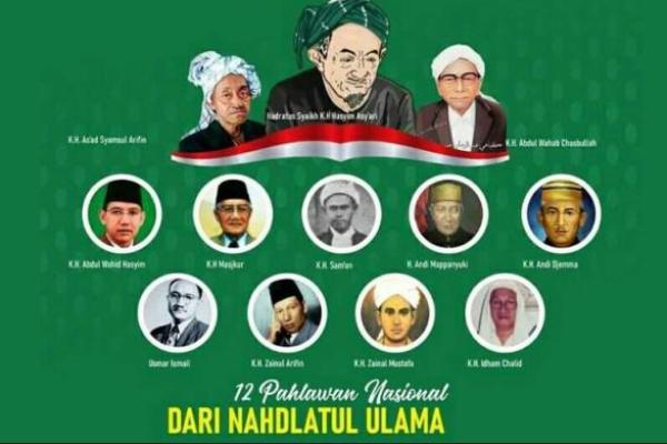 Berikut Tokoh Nahdlatul Ulama Bergelar Pahlawan Nasional