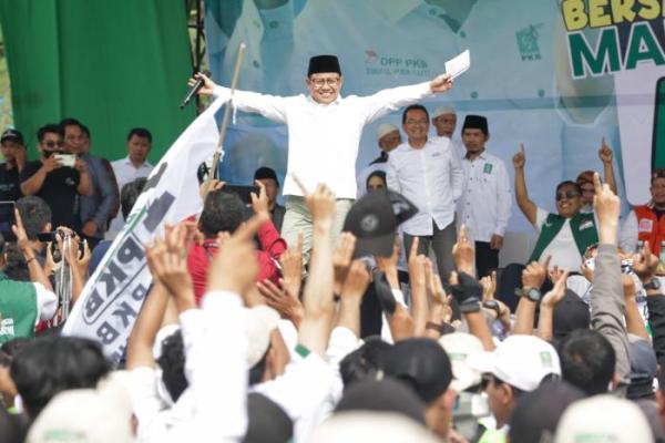 Kampanye Akbar di Sukabumi, Gus Imin Apresiasi Komitmen Kader dan Relawan