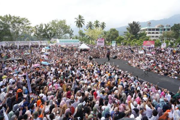 Kampanye Akbar Padang Sidempuan, Anies: Perubahan Jadi Gelombang yang Sangat Besar