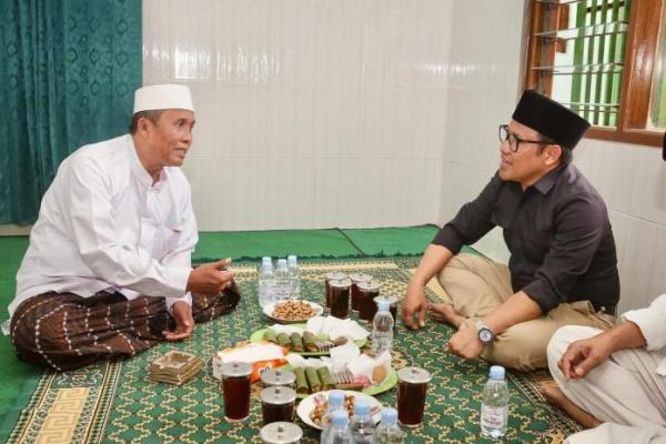 Gus Imin Sowan Rois Syuriah PCNU Solo KH Shofwan Fauzi, Ini Nasihatnya