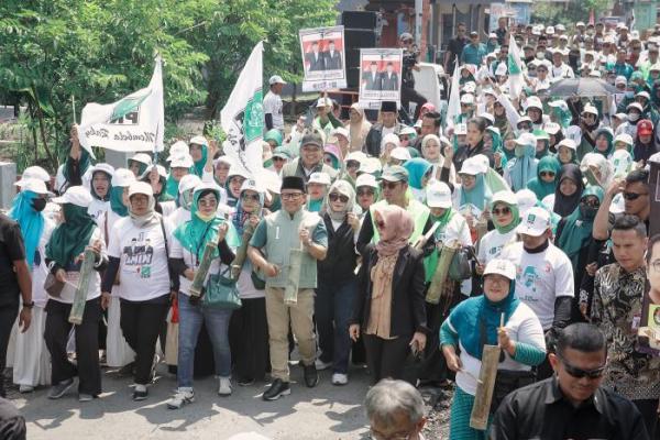 Gaungkan Patrol Perubahan di Sidoarjo, Gus Imin: Ayo Bangun Jaga Suara AMIN