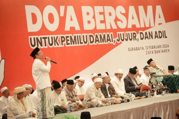 Gus Imin Bersama Kiai dan Bu Nyai Doakan Pemilu Damai dan Jujur