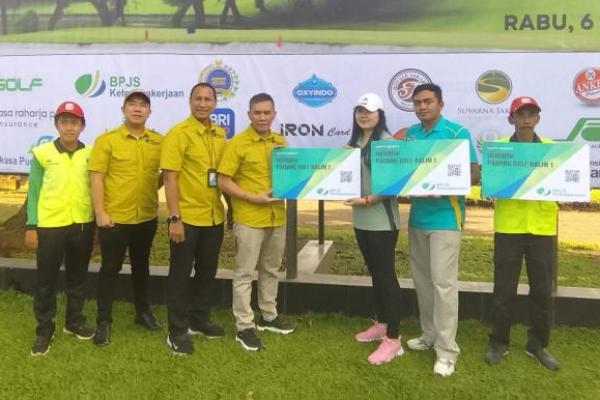 BP Jamsostek Daftarkan 300 Caddy Golf Halim Jadi Peserta