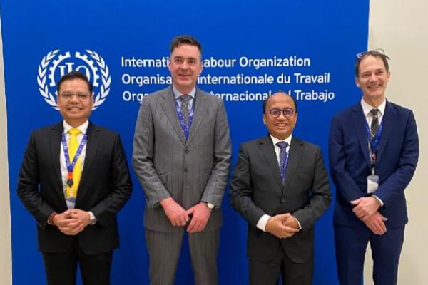Bahas Demokratisasi Tata Kelola ILO, Pejabat Kemnaker Temui Atase Sosial Belanda