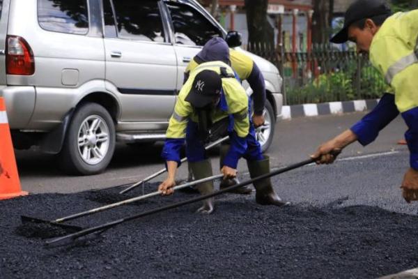 PUPR Kota Tangerang Pastikan Jalanan di Wilayahnya Siap Dilalui Pemudik