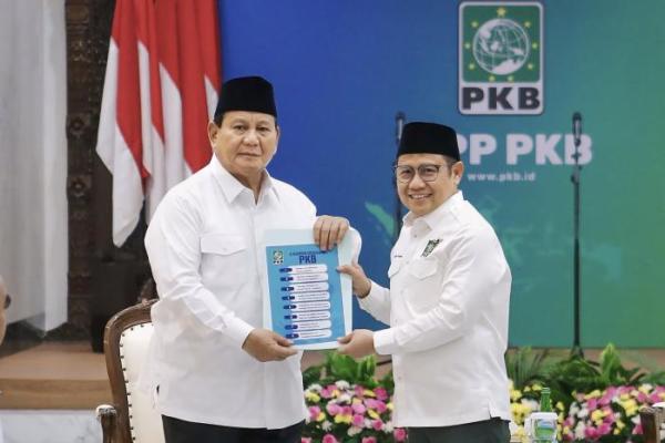 Gus Imin Serahkan 8 Agenda Perubahan PKB ke Prabowo Subianto