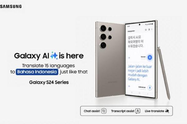 Samsung Luncurkan AI Bahasa Indonesia di Galaxy S24 Series 