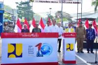 Presiden Jokowi Resmikan Pembangunan Jalan di Lombok Barat