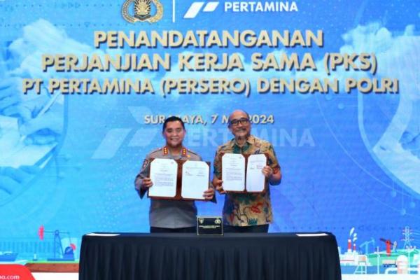 Pertamina dan Baharkam Polri Kerja Sama Pengamanan Objek Vital Nasional