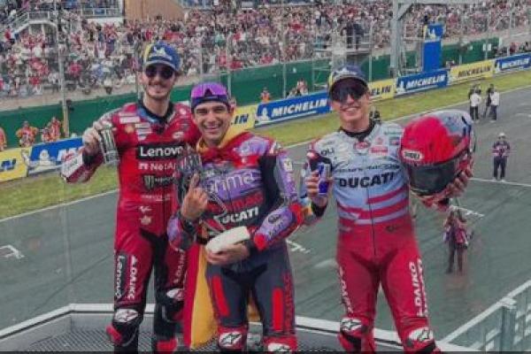 Ingin Tingkatkan Level Aprilia, Jorge Martin Siap Saingi Marc Marquez dan Bagnaia