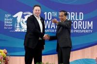 Bertemu Elon Musk, Presiden Jokowi Bahas Kerja Sama Pengembangan Investasi Digital