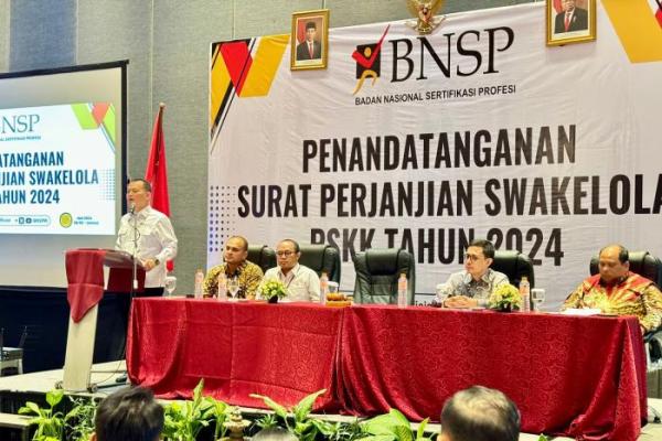 BNSP Akselerasi Tenaga Kerja Tersertifikasi Melalui PSKK