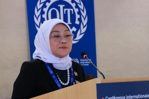 Hadapi Tantangan Zaman, Menaker Serukan Dialog Sosial di ILC Jenewa