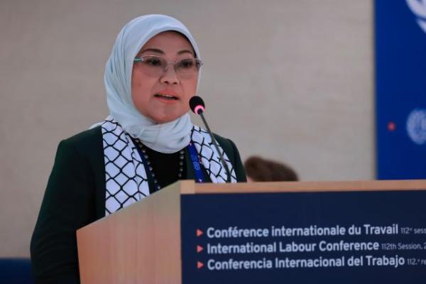 Menaker Ida Beri Perhatian Serius Terhadap Kondisi Ketenagakerjaan Palestina