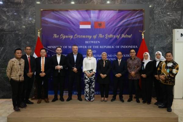 Indonesia - Albania Jalin Kerja Sama bidang Ketenagakerjaan