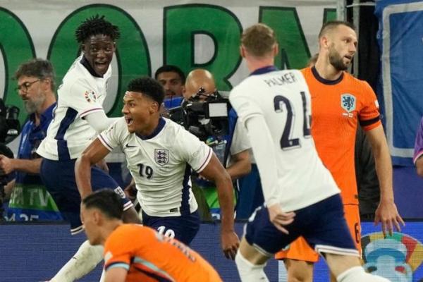 EURO 2024: Inggris Tantang Spanyol di Final Usai Kalahkan Belanda