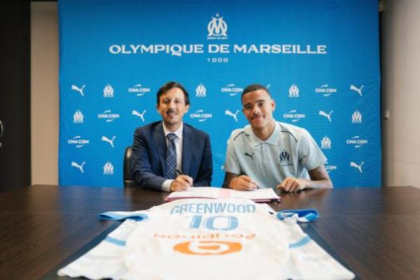 Mason Greenwood Resmi Gabung Marseille