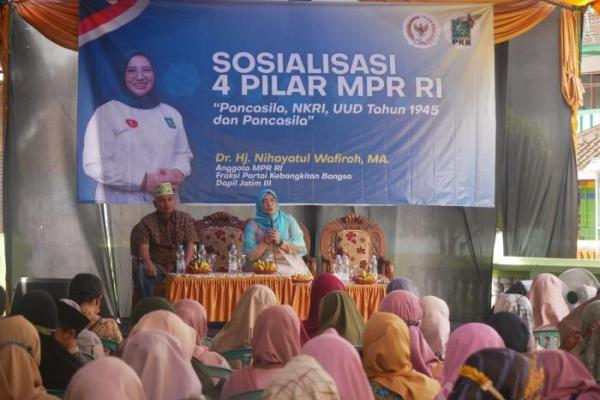 Sapa Warga Tegalsari, Nduk Nik Tegaskan Pancasila Sesuai Nilai Agama Apapun