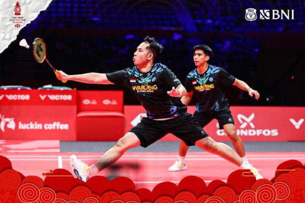 Indonesia Open 2025: Sabar/Reza Segel Tiket ke Perempatfinal