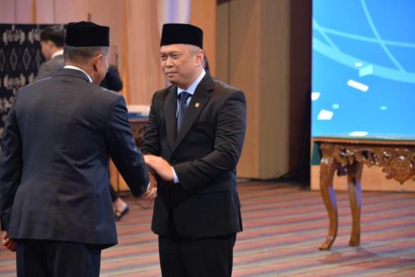 Menhub Dudy Lantik Kepala Basarnas Marsekal Muda TNI Mohammad Syafii