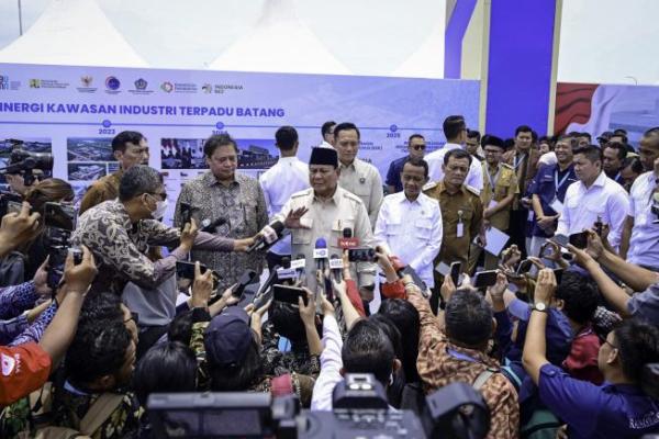 Presiden Prabowo Resmikan KEK Industropolis Batang