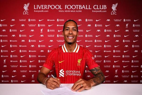 Virgil van Dijk Perpanjang Kontrak Bersama Liverpool Hingga 2027