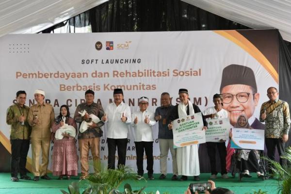 Luncurkan Sentra Cipta Mandiri, Menko PM Gus Imin: Program Kolaboratif Pengentasan Kemiskinan