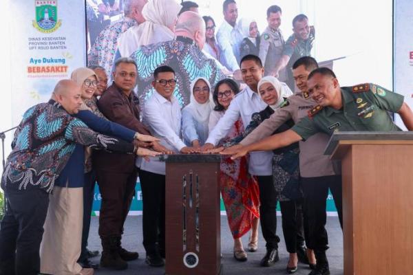 Menuju RS Rujukan, Gubernur Andra Soni Resmikan Gedung Radioterapi RSUD Banten