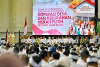 Dorong Desa Mandiri di Jabar, `Bapak Aing` Resmikan Percepatan Pembentukan Koperasi Merah Putih