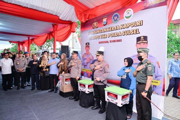 Pemprov Sulsel dan Polri Siap Kolaborasi Sukseskan Program MBG