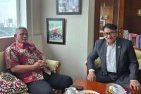 Amure Terima Audiensi Wabup Wajo, Bahas Program KIP hingga Renovasi Sekolah