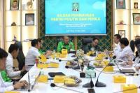 Sambangi DPP PKB, Tim Monitoring dan Pencegahan KPK Diskusi Tata Kelola Parpol
