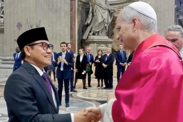 Cak Imin: Selamat Berkarya, Bapak Sri Paus Leo XIV