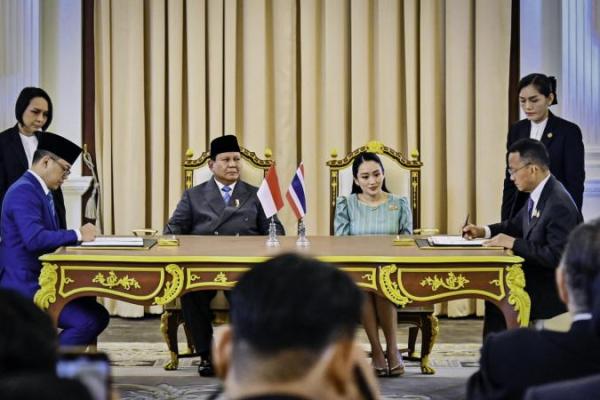 Disaksikan Presiden Prabowo, Indonesia dan Thailand Kerja Sama bidang Kesehatan