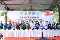 Musnahkan 14,9 Kg Barang Bukti Sabu, Gubernur Lampung Tegaskan Komitmen Lindungi Generasi Muda