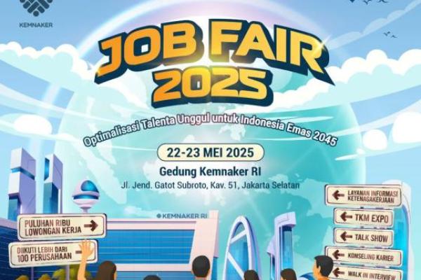 Buka Job Fair 2025, Menaker Pastikan Inklusivitas dalam Lapangan Kerja