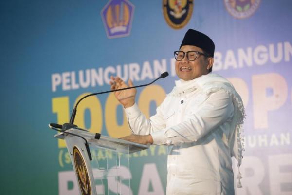 Launching 1000 Dapur MBG Pesantren, Cak Imin: Kita Bangun Ekosistem Ekonomi Produktif
