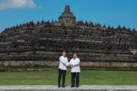 Presiden Prancis, Macron Kagumi Candi Borobudur sebagai Bukti Kekayaan Budaya Indonesia