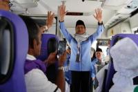 Menag Nasaruddin Tinjau Pemberangkatan Jemaah Haji Indonesia ke Arafah