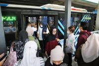 Rute Baru Transjabodetabek Sawangan-Lebak Bulus, Penumpang Antusias