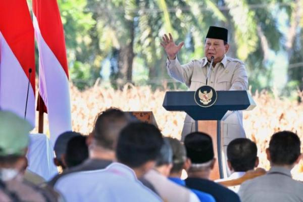 Presiden Prabowo Lepas Ekspor Perdana 1.200 Ton Jagung ke Malaysia