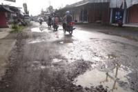 Pemerintah Tak Kunjung Tepati Janji, Warga Banyuwangi Perbaiki Jalan Rusak Secara Swadaya
