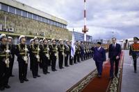 Tiba di Bandara Internasional Pulkovo Rusia, Prabowo akan Bertemu Presiden Putin