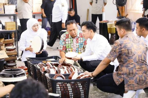 Gubernur Khofifah dan Wapres Gibran Kompak Dukung UMKM Jatim