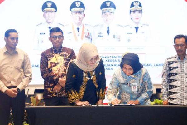 Penuhi Komoditas Pangan, Provinsi Jateng, Kepri, Lampung dan Malut Jalin Kerja Sama